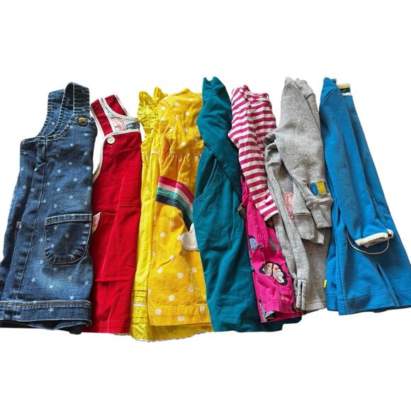 Mini Boden Other - Mini Boden Frugi LittleBird Hanna Andersson  dress bundle sz 3-4
